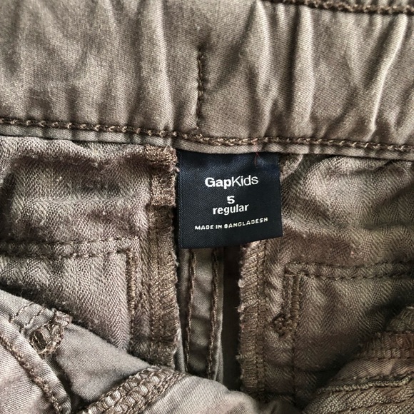 GAP KIDS | Jogger Gray Twill Pants - Picture 3 of 5